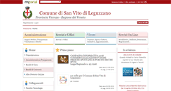 Desktop Screenshot of comune.sanvitodileguzzano.vi.it